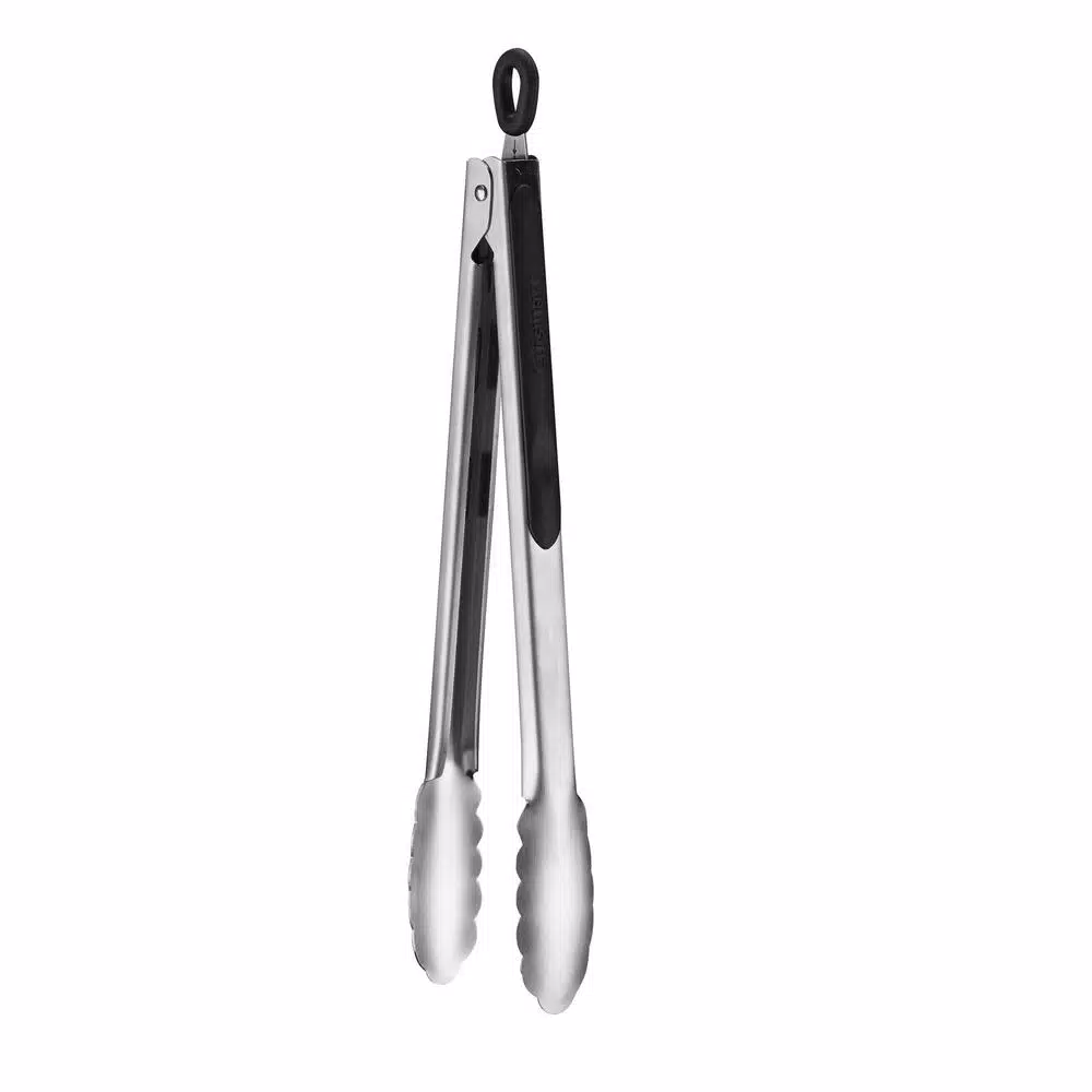 Cuisinart Elements 8-Piece Black Silicone and Stainless Steel Kitchen Utensil Set