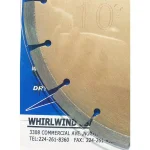 Whirlwind USA 10 in. 18-Teeth Segmented Diamond Blade for Concrete, Stone, Brick, and Masonry thumbnail 5