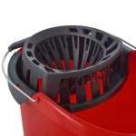 O-Cedar 2.5 Gal. Quick Wring Bucket with Easy Wringer System, Red thumbnail 3