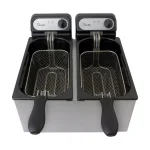 Chard Double Deep Fryer, 6L Capacity, Dual 1500W Tanks with 2 Baskets thumbnail 4