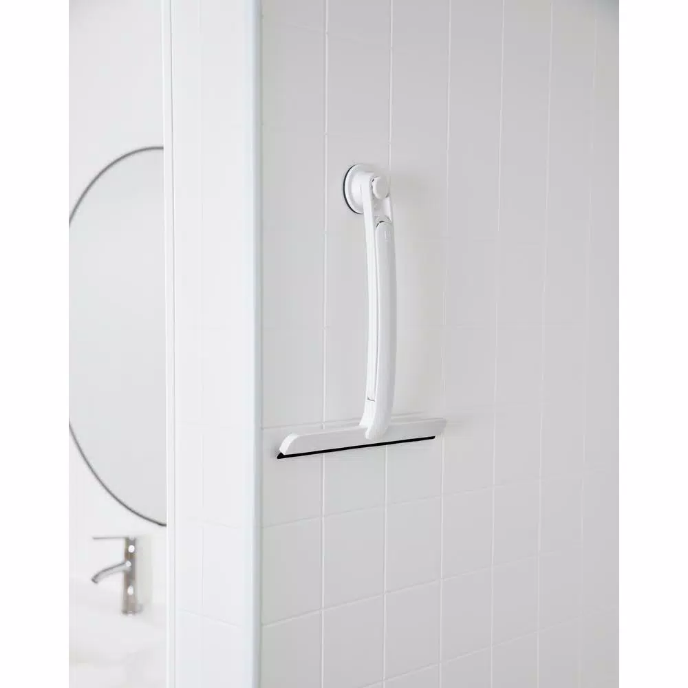 Umbra Flex Extendable Shower Squeegee, 10.25 in. White