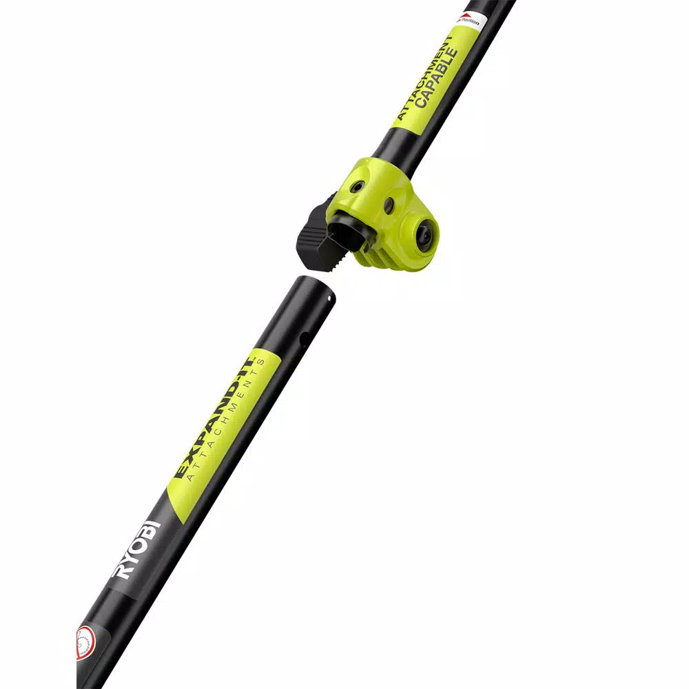 RYOBI 25cc 2-Cycle Gas Straight Shaft String Trimmer with Edger Attachment
