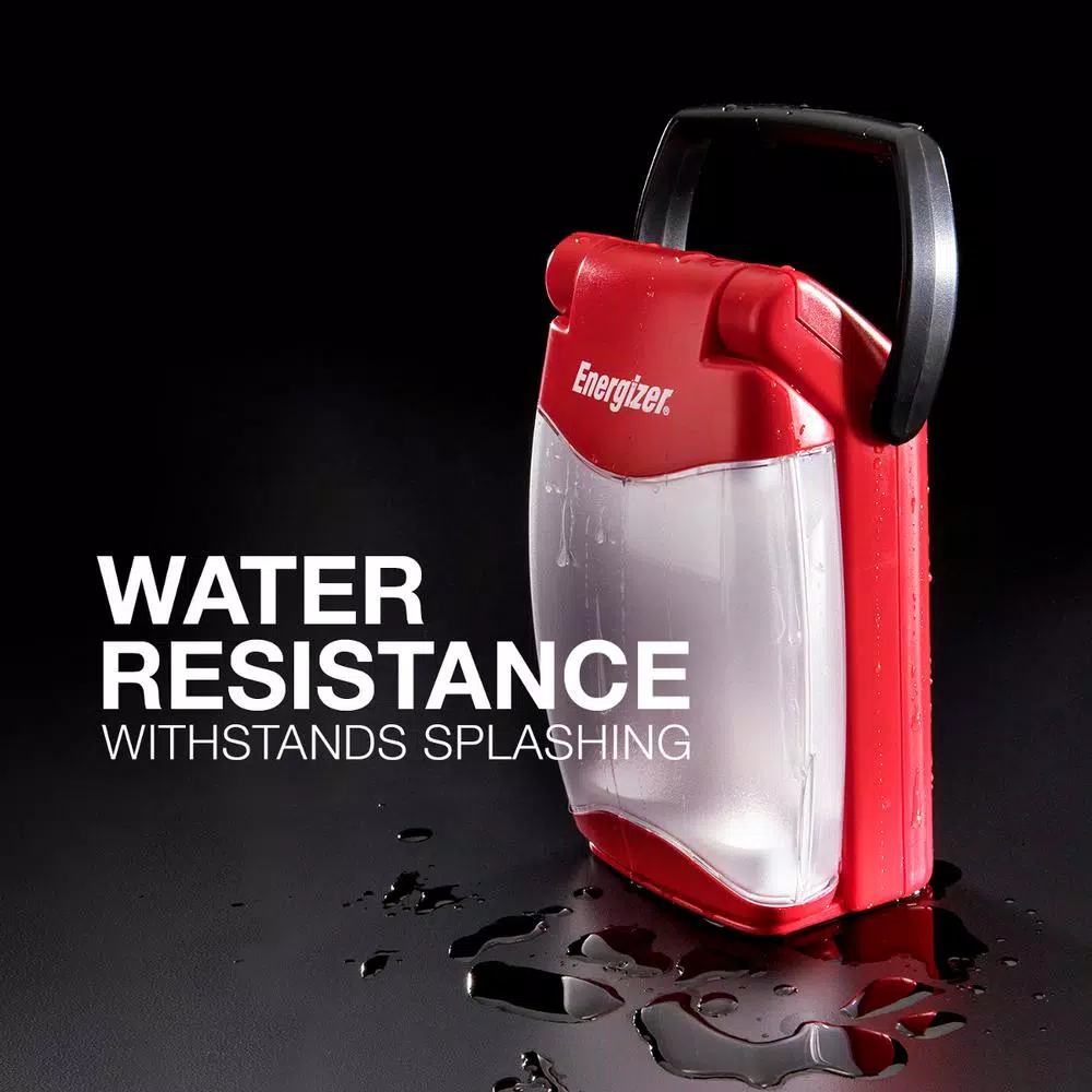 Energizer WeatheReady Folding LED Lantern, 500 Lumens, Water Resistant