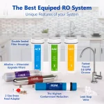 Express Water 11-Stage UV Reverse Osmosis Alkaline Water Filtration System with Tank and Faucet, 100 GPD thumbnail 5