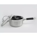ExcelSteel Professional 4-Cup Stainless Steel Egg Poacher Set with Non-Stick Cups and Silicone Spatula thumbnail 1