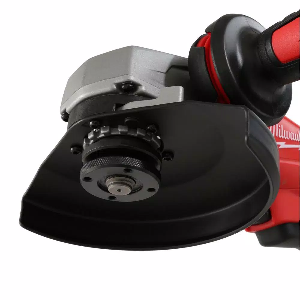 Milwaukee 6 in. 13 Amp Small Angle Grinder with Paddle Switch, 9000 RPM