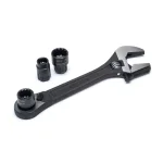 Crescent 11-Piece 3/8 in. Drive Pass-Thru Adjustable Wrench Set with Universal Sockets thumbnail 2