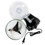Black+Decker 2-Speed Food Chopper with Two 4-Cup Glass Bowls thumbnail 2