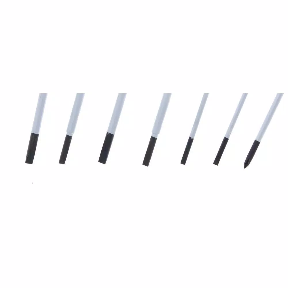 Ideal 7-Piece Precision Electronic Screwdriver Set with Chrome Vanadium Steel Shanks