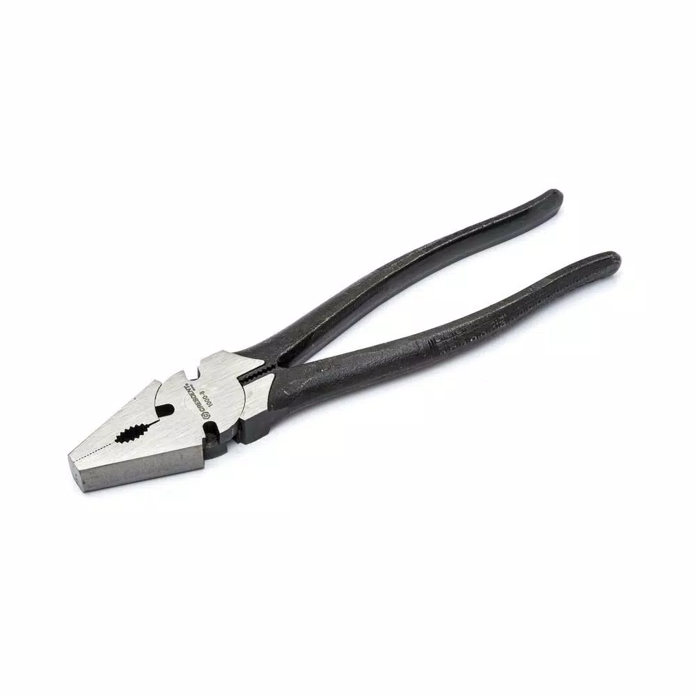 Crescent 8 in. Button Fence Tool Pliers with Wire Cutters