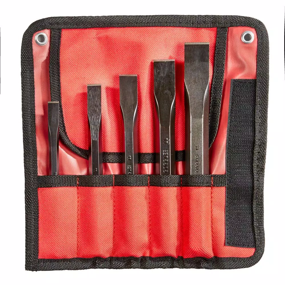 GearWrench 5-Piece Tool Steel Cold Chisel Set