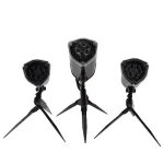 LightShow Multi-Color Whirl-A-Motion Holiday LightSync Projector with Sound Projection and Stake thumbnail 3