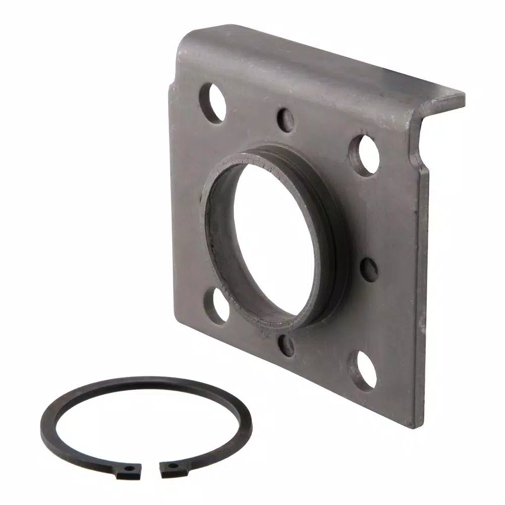 CURT Replacement Swivel Jack Mounting Bracket, Bolt-Through Design