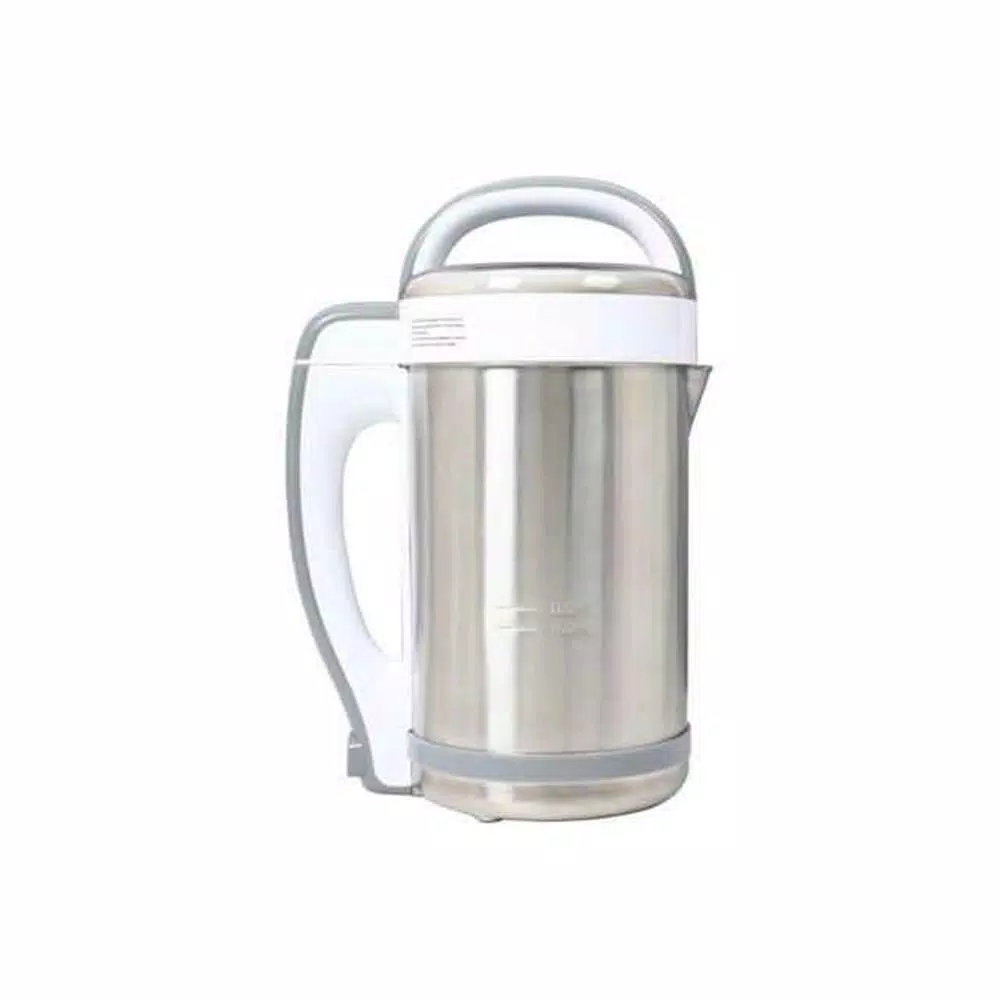 Tayama DJ-15SS Soy Milk Maker, 1.3L Automatic Nut Milk & Soup Maker, Grey Stainless Steel