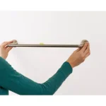 MOEN Darcy 24 in. Single Towel Bar, Brushed Nickel, Zinc Construction thumbnail 8