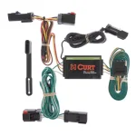 CURT Custom Vehicle-Trailer Wiring Harness for Chrysler Pacifica, 4-Way Flat Output T-Connector thumbnail 1