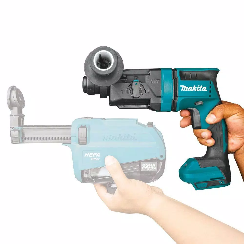 Makita 18V LXT Brushless Cordless SDS-Plus Rotary Hammer with AVT and AWS Capability