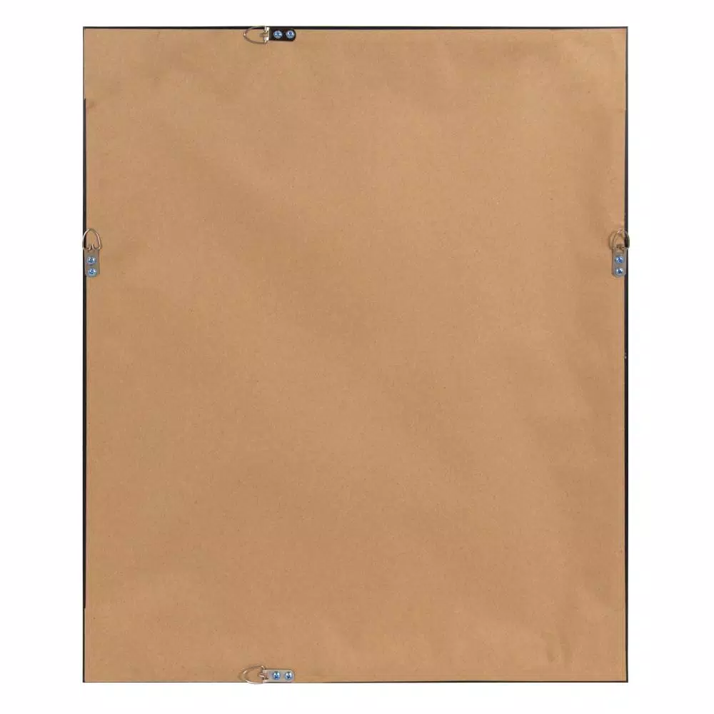 Kate and Laurel Calter Gold Marble Magnetic Memo Board - Carrara Marble Patterned Wall Organizer with Gold Frame