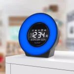 La Crosse Technology Mood Light Digital Alarm Clock with 5 Nature Sounds and USB Charging Port thumbnail 9