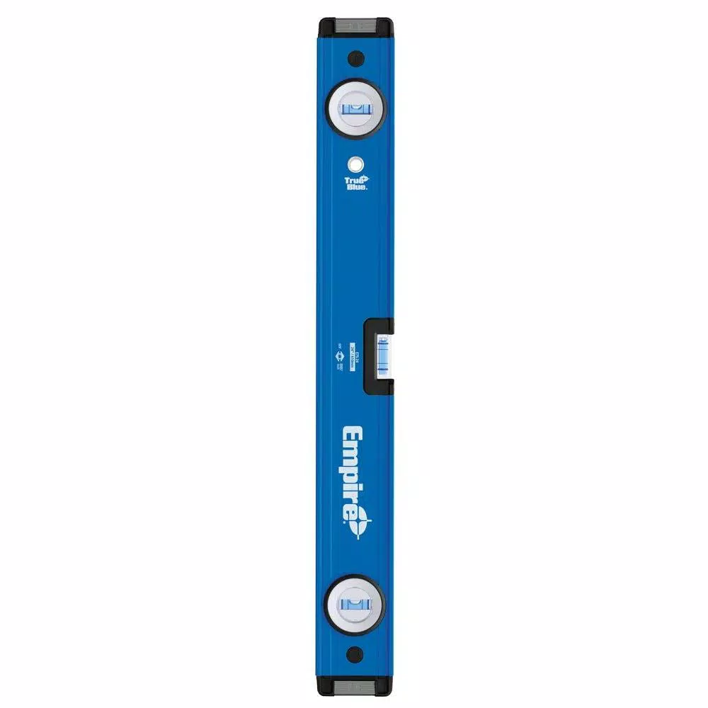 Empire 24 in. True Blue Magnetic Box Beam Level with 12 in. Magnetic Level