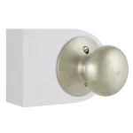 Defiant Berwick Stainless Steel Dummy Door Knob, Flat Ball Style, Interior Residential thumbnail 2