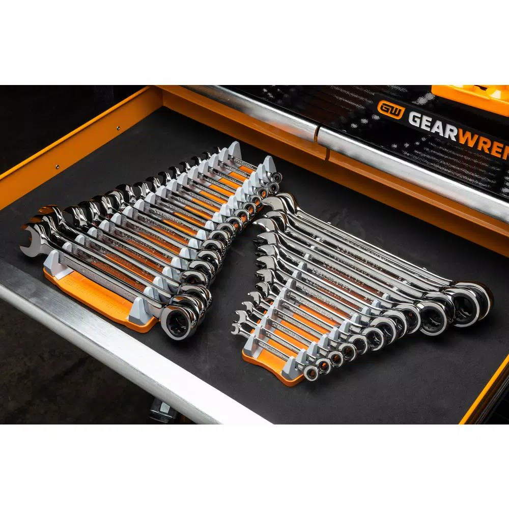 GearWrench 13-Tool Reversible Wrench Rack, 2-Pack