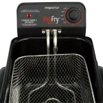 Presto Professional 3.2 Qt. Stainless Steel Deep Fryer with Fry Basket, 1800W, Brushed Stainless thumbnail 5