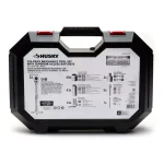 Husky 125-Piece Mechanics Tool Set with 144-Position 1/4 in. and 3/8 in. Drive Ratchets thumbnail 8