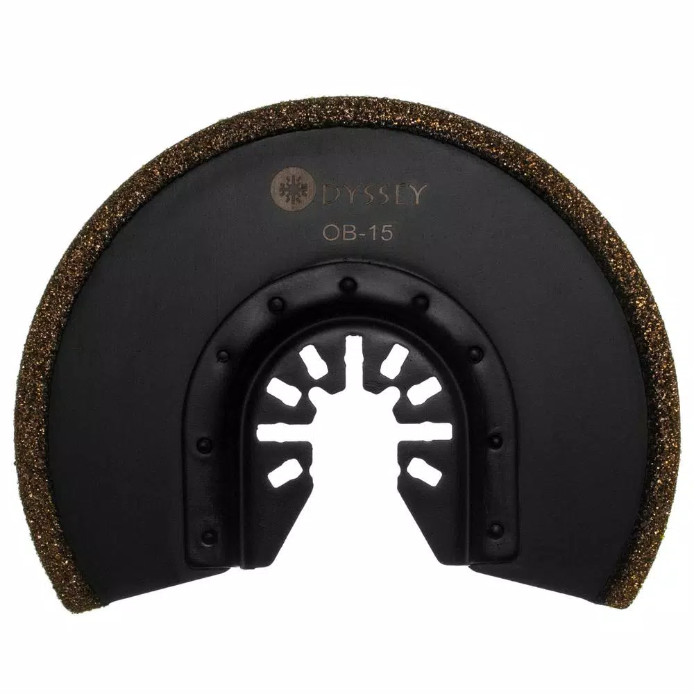 ODYSSEY 10-Piece Oscillating Multi-Tool Grout and Stone Cutting Blade Set