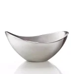 Nambe Nambé Butterfly 11 in. Alloy Serving Bowl, Silver thumbnail 1