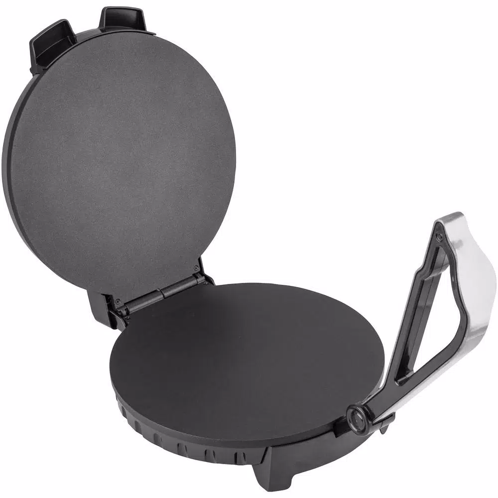Brentwood Appliances 12 in. Nonstick Electric Tortilla Maker, 1200W Stainless Steel