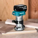 Makita 18V LXT Brushless Cordless Compact Router Kit with 5.0 Ah Batteries (XTR01T7) thumbnail 5