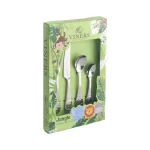 Viners Jungle 4-Piece Stainless Steel Kids Cutlery Set with Animal Embossed Handles thumbnail 2