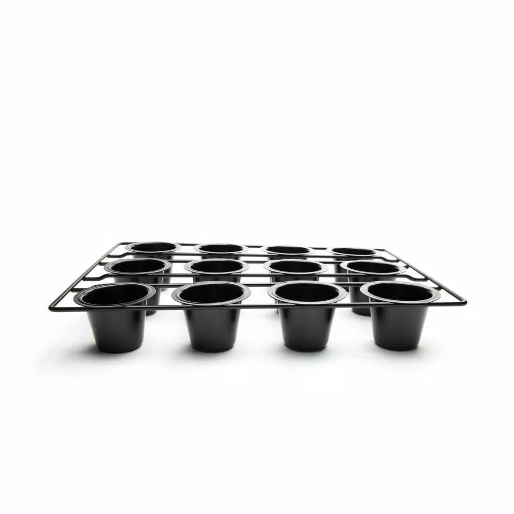 Fox Run Non-Stick Mini Popover Pan, 12-Cup Carbon Steel Bakeware