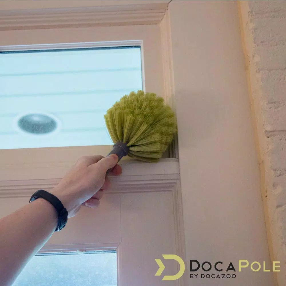 DocaPole High Reach Cobweb Duster Kit with 5 ft. to 12 ft. Telescopic Extension Pole