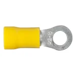 CURT Ring Terminals, 12-10 AWG Wire Gauge, #10 Stud Size, Yellow, 100-Pack thumbnail 1