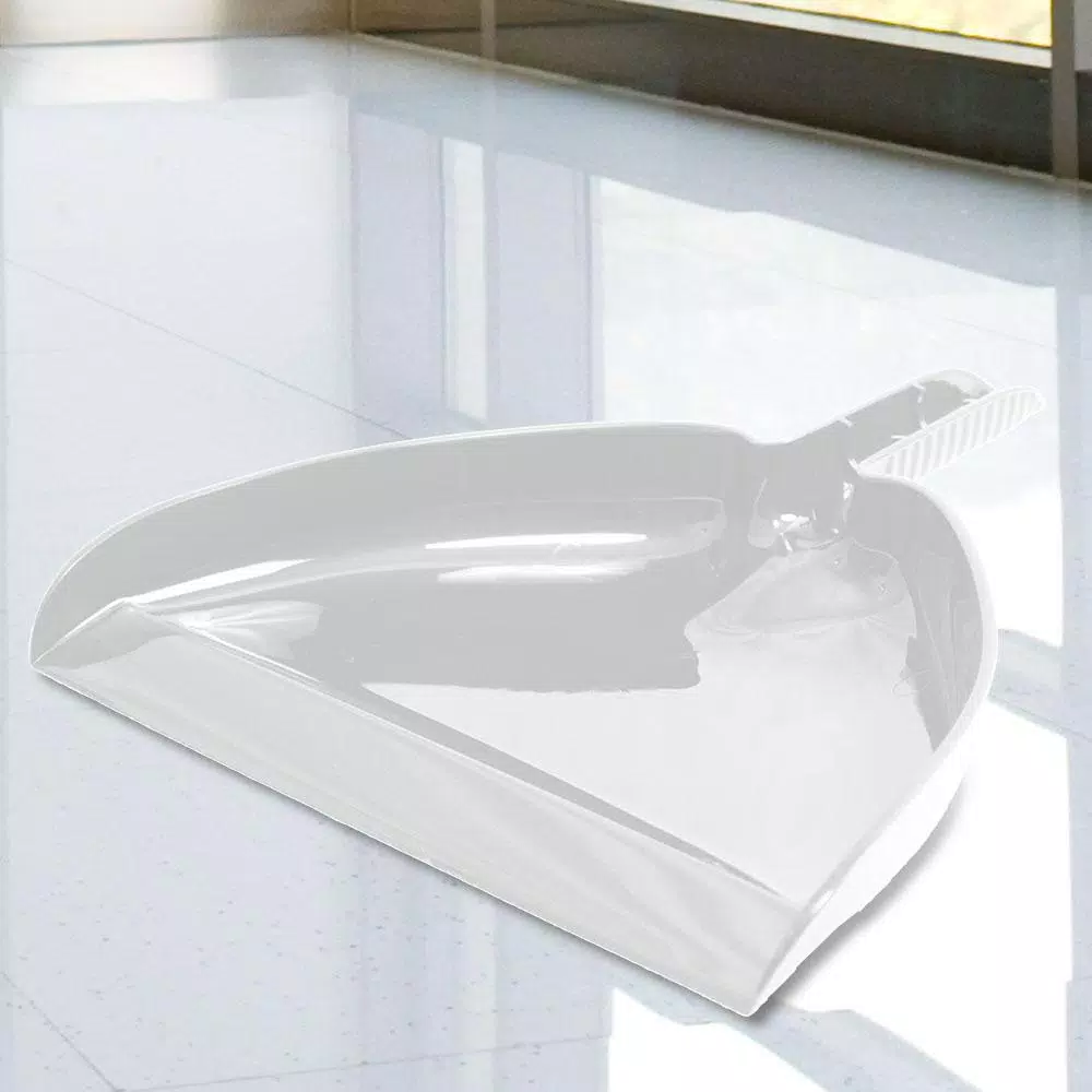 Libman Heavy-Duty Polypropylene Oversized Dust Pan, White