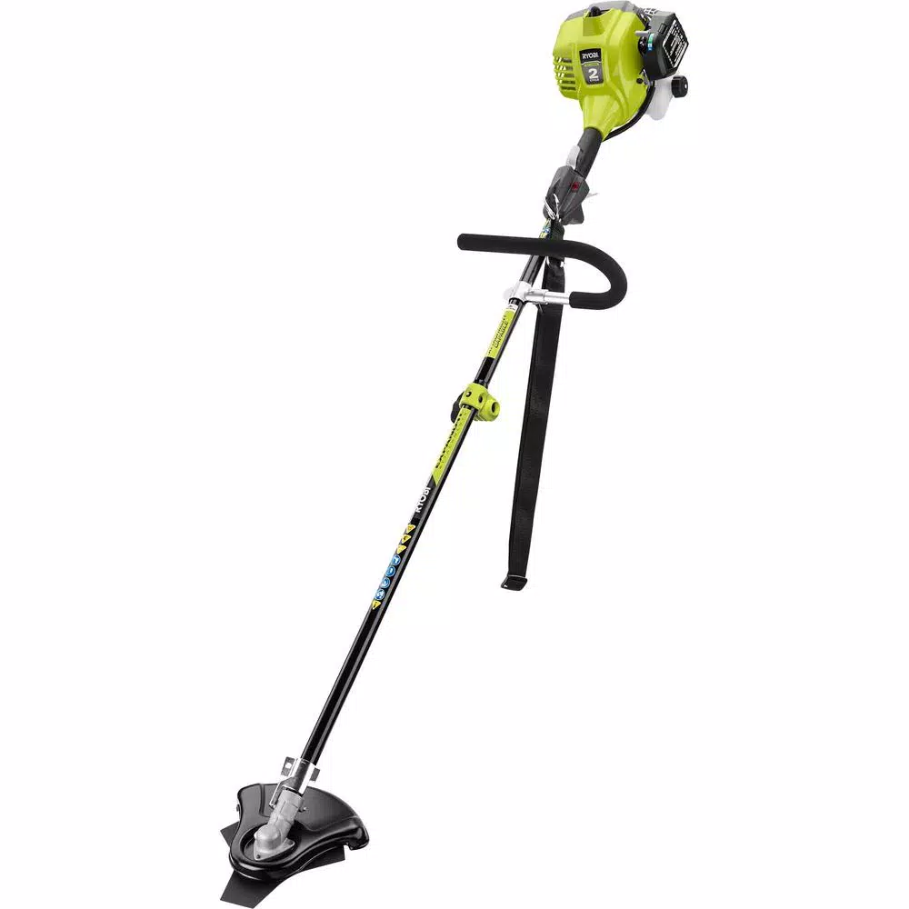 RYOBI 25cc 2-Cycle Gas Brush Cutter with Full Crank Engine and Expand-It Compatibility
