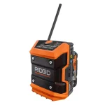 RIDGID 18V Cordless Compact Bluetooth Radio with Radio App, 1.5 Ah Battery & Charger Kit thumbnail 5