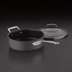 Cuisinart Chef's Classic 3.5 Qt. Hard-Anodized Aluminum Nonstick Saute Pan with Glass Lid, Black thumbnail 2