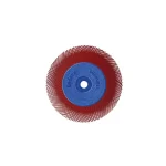 Dedeco Sunburst 6 in. TC Radial Discs, 220-Grit, 1/2 in. Arbor Polishing Tool thumbnail 1