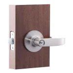 Copper Creek Erin Satin Stainless Keyed Entry Door Lever thumbnail 2