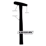Vaughan 5 oz. Magnetic Tack Hammer with Hickory Handle thumbnail 7