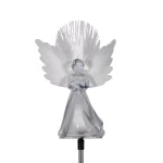 Alpine Corporation Solar Angel Garden Stakes with Fiber Optic Wings, Set of 2 thumbnail 1