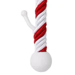 Haute Decor Candy Cane Stocking Holders (2-Pack) - Red and White Festive Mantel Decor thumbnail 3