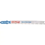 Hilti MD 77 Bi-Metal T-Shank Premium Jig Saw Blades, 3 in., 10-21 TPI (5-Pack) thumbnail 2
