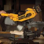 DEWALT 12 in. FLEXVOLT Brushless Sliding Compound Miter Saw Kit with Rolling Stand thumbnail 6