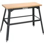 Shop Fox Tool Table Plus Heavy Duty Bench Top Machine Stand with Butcher Block Finish thumbnail 1