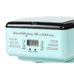 Nostalgia 12-Cup Programmable Drip Coffee Maker with Pause and Serve, Aqua Blue thumbnail 3