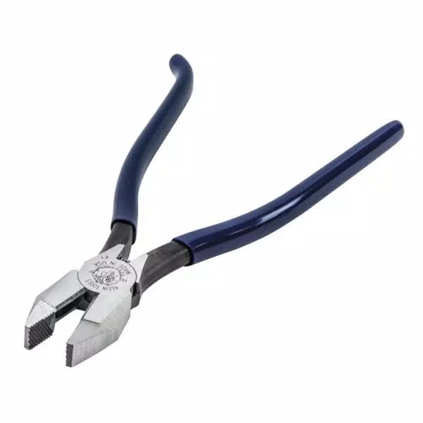 Klein Tools 9.25 in. Ironworker's Pliers for Rebar Tie Wire